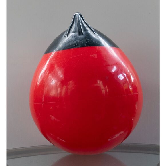Boat Mooring Buoy 10 inch - Round Boat‎ Fender Ball Boat Buoy Ball - Inflatable - Picture 5 of 9